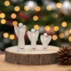East Of India Christmas Set Of 3 Porcelain Angels -Campusgifts Shop eoi 5817 east of india xmas set of three porcelain angels lifestyle 1