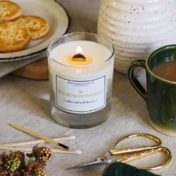 Home County Candle Co. The Buckinghamshire - Cedar & Wild Berries Soy Candle -Campusgifts Shop home county candle co buckinghamshire fragrance lifestyle 1080