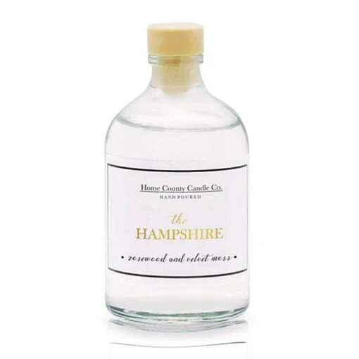 Home County Candle Co. The Hampshire - Rosewood & Velvet Moss 100ml Reed Diffuser Refill 6 Home County Candle Co. The Hampshire - Rosewood & Velvet Moss 100ml Reed Diffuser Refill -Campusgifts Shop home county candle co the hampshire reed diffuser refill v2