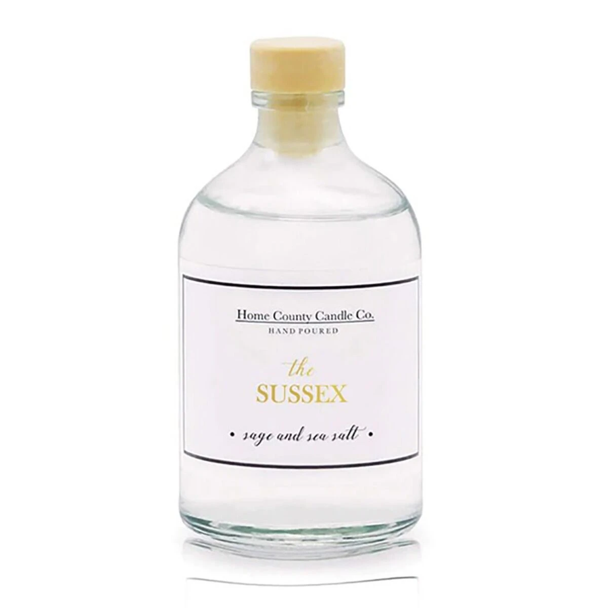 Home County Candle Co. The Sussex - Sage & Sea Salt 100ml Reed Diffuser Refill 3 Home County Candle Co. The Sussex - Sage & Sea Salt 100ml Reed Diffuser Refill