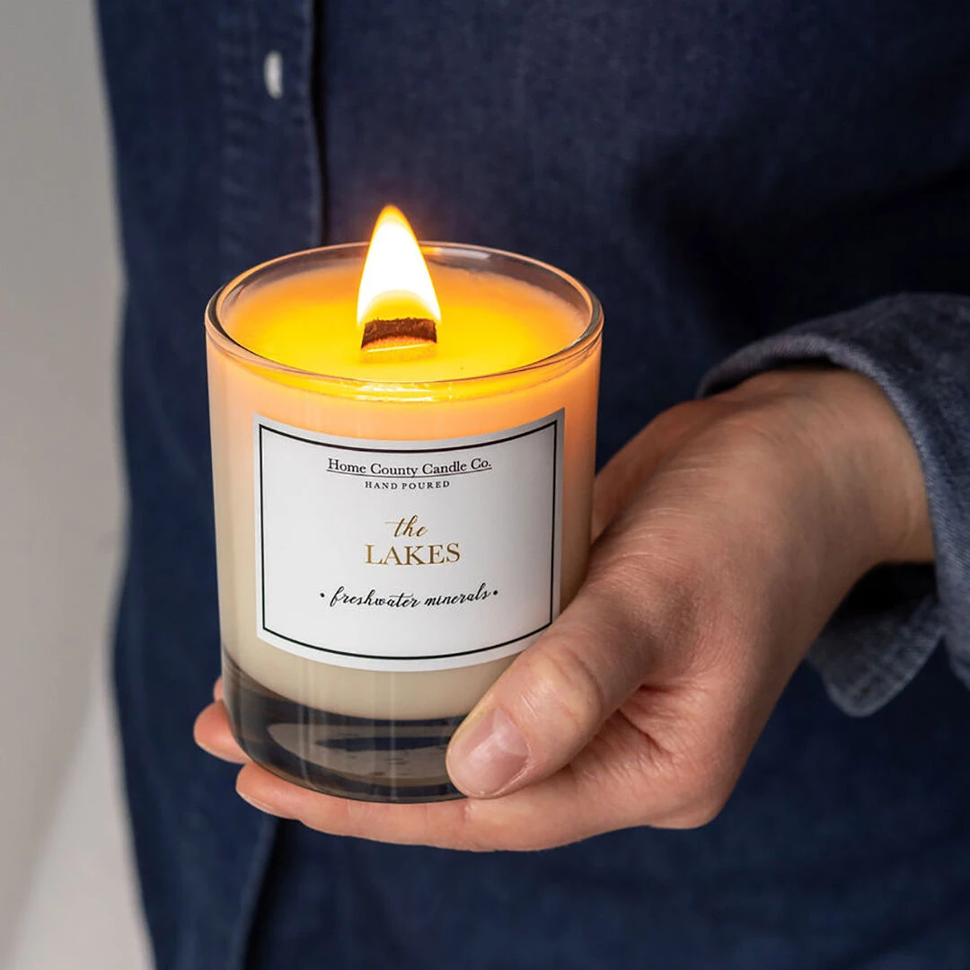 Home County Candle Co. The Lakes - Freshwater Minerals Soy Candle 6 Home County Candle Co. The Lakes - Freshwater Minerals Soy Candle - Image 4