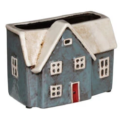 Shudehill Village Pottery Light Blue House Vase 7 Shudehill Village Pottery Light Blue House Vase -Campusgifts Shop joe davies 291350 shudehill village pottery light blue house vase 1