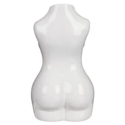 Desire White Body Torso Vase -Campusgifts Shop lesser and pavey lp48224 white body torso vase 03