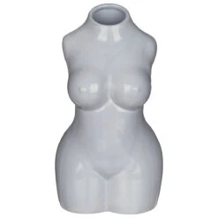 Desire Grey Body Torso Vase -Campusgifts Shop lesser and pavey lp48226 grey body torso vase 2