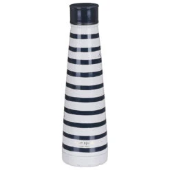 Kate Spade New York Navy Stripe Stainless Steel Water Bottle