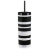 Kate Spade New York Sarah Stripe Acrylic Tumbler With Straw 1 Kate Spade New York Sarah Stripe Acrylic Tumbler With Straw -Campusgifts Shop lifeguard press 223230 kate spade tumbler with straw 1