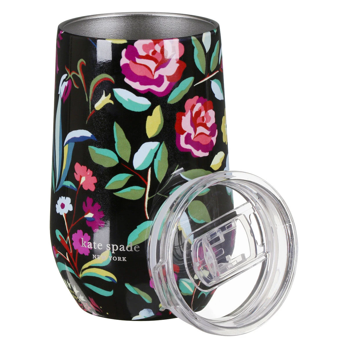 Kate Spade New York Autumn Floral Stainless Steel Wine Tumbler 4 Kate Spade New York Autumn Floral Stainless Steel Wine Tumbler - Image 2