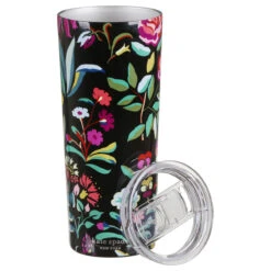 Kate Spade New York Autumn Floral Stainless Steel Tumbler 7 Kate Spade New York Autumn Floral Stainless Steel Tumbler -Campusgifts Shop lifeguard press 227549 kate spade autumn floral travel mug 3