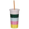 Kate Spade New York Stripe Tumbler With Straw 1 Kate Spade New York Stripe Tumbler With Straw -Campusgifts Shop lifeguard press kate spade 192992 stripe tumbler wih straw