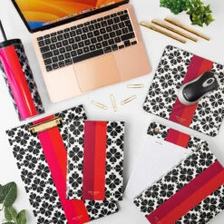 Kate Spade New York Black Spade Flower Acrylic Tumbler With Straw 7 Kate Spade New York Black Spade Flower Acrylic Tumbler With Straw -Campusgifts Shop lifeguard press kate spade black spade flower lifestyle 3