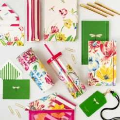 Kate Spade New York Painted Tulips Stainless Steel Tumbler 10 Kate Spade New York Painted Tulips Stainless Steel Tumbler -Campusgifts Shop lifeguard press kate spade dragonflies and tulips lifestyle 2 3