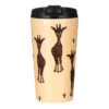 Eco Chic Beige Giraffe Stainless Steel Travel Coffee Cup -Campusgifts Shop n26 eco chic beige giraffe stainless steel travel coffee cup 01