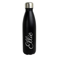 Personalised Black Metal Insulated Drinks Bottle 11 Personalised Black Metal Insulated Drinks Bottle -Campusgifts Shop p0104l58 1