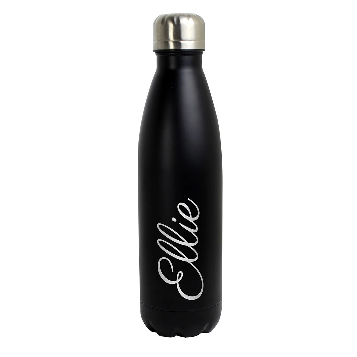 Personalised Black Metal Insulated Drinks Bottle 6 Personalised Black Metal Insulated Drinks Bottle - Image 4