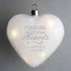 Personalised 'Forever In Our Hearts' LED Hanging Glass Heart 2 Personalised 'Forever In Our Hearts' LED Hanging Glass Heart -Campusgifts Shop p0107f87