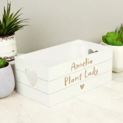 Personalised Free Text Heart White Wooden Crate 10 Personalised Free Text Heart White Wooden Crate -Campusgifts Shop p0111d48 personalised free text heart white wooden crate 4
