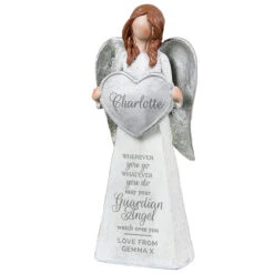Personalised ‘Guardian Angel’ Memorial Angel Ornament 8 Personalised ‘Guardian Angel’ Memorial Angel Ornament -Campusgifts Shop p011393 1 1