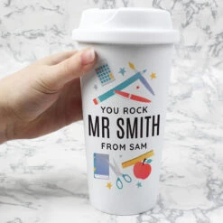Personalised Teachers Insulated Eco Travel Cup -Campusgifts Shop p0813b09 personalised teachers insulated eco travel cup 5