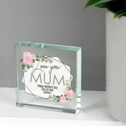 Personalised Abstract Rose Large Crystal Token 8 Personalised Abstract Rose Large Crystal Token -Campusgifts Shop p1007d24 pmc personalised abstract rose crystal token 1