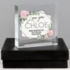 Personalised Abstract Rose Large Crystal Token -Campusgifts Shop p1007d24 pmc personalised abstract rose crystal token 4