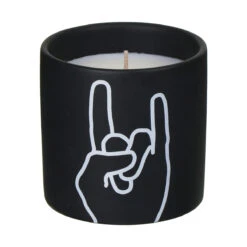 Paddywax Impressions 163g 'Rock On' Leather & Oakmoss Soy Candle