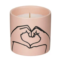 Paddywax Impressions 163g ‘Heart’ Tobacco & Vanilla Soy Candle