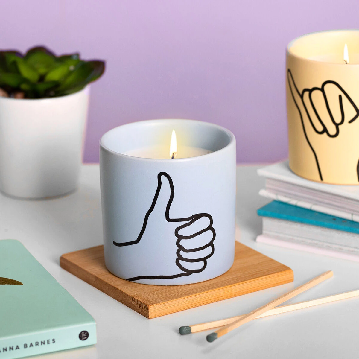 Paddywax Impressions 163g 'Thumbs Up' Mint Leaf & Cardamom Soy Candle 4 Paddywax Impressions 163g 'Thumbs Up' Mint Leaf & Cardamom Soy Candle - Image 2