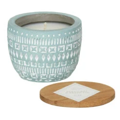 Paddywax Sonora 85g Bergamot & Fresh Fig Concrete Soy Candle -Campusgifts Shop paddywax sn0302eu sonora candle 2