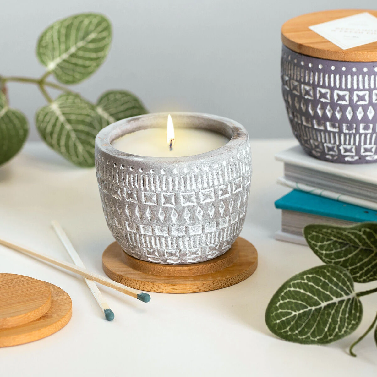 Paddywax Sonora 85g Tobacco & Patchouli Concrete Soy Candle 4 Paddywax Sonora 85g Tobacco & Patchouli Concrete Soy Candle - Image 2