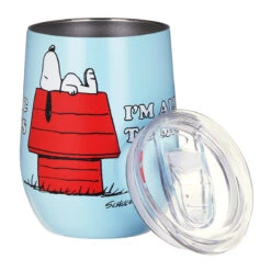 House Of Disaster Peanuts ‘I’m Allergic To Mondays’ Travel Tumbler