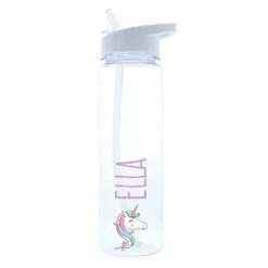 Personalised Unicorn Water Bottle -Campusgifts Shop personalised memento company p103207 unicorn water bottle 2