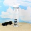 Personalised Black Letter Water Bottle -Campusgifts Shop personalised memento company p103209 black letter water bottle 3