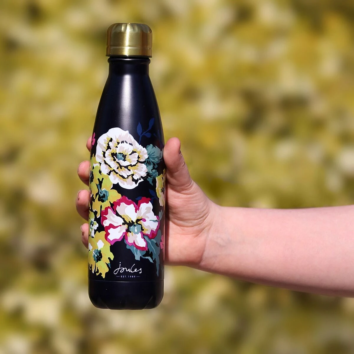 Joules Cambridge Floral Insulated Water Bottle 5 Joules Cambridge Floral Insulated Water Bottle - Image 3