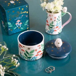 House Of Disaster Secret Garden Owl Jar -Campusgifts Shop secjarow house of disaster secret garden owl jar ls