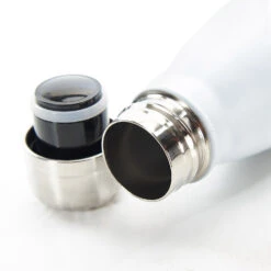 Eco Chic White Scatty Scotty Dogs 500ml Thermal Drinks Bottle -Campusgifts Shop t16wt eco chic thermal bottle 2