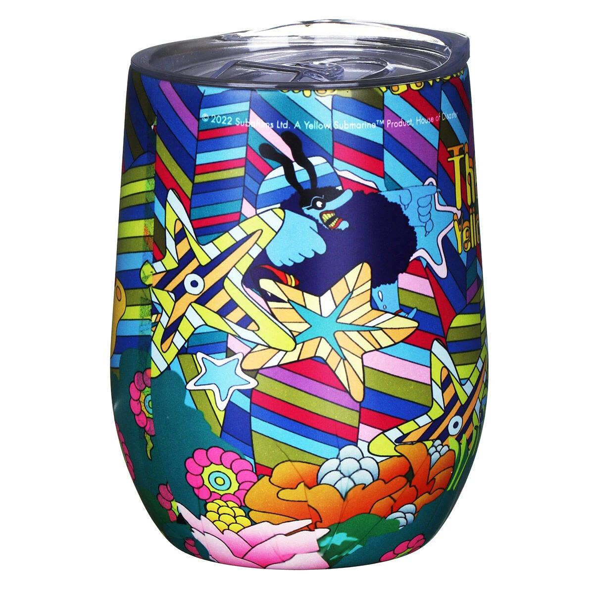 House Of Disaster The Beatles Yellow Submarine Travel Tumbler 6 House Of Disaster The Beatles Yellow Submarine Travel Tumbler - Image 4