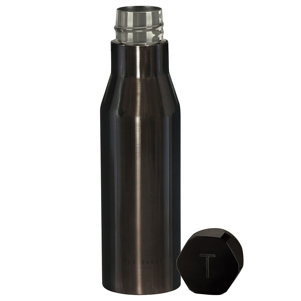 Ted Baker BOTMAN Shiny Black Water Bottle 4 Ted Baker BOTMAN Shiny Black Water Bottle - Image 2