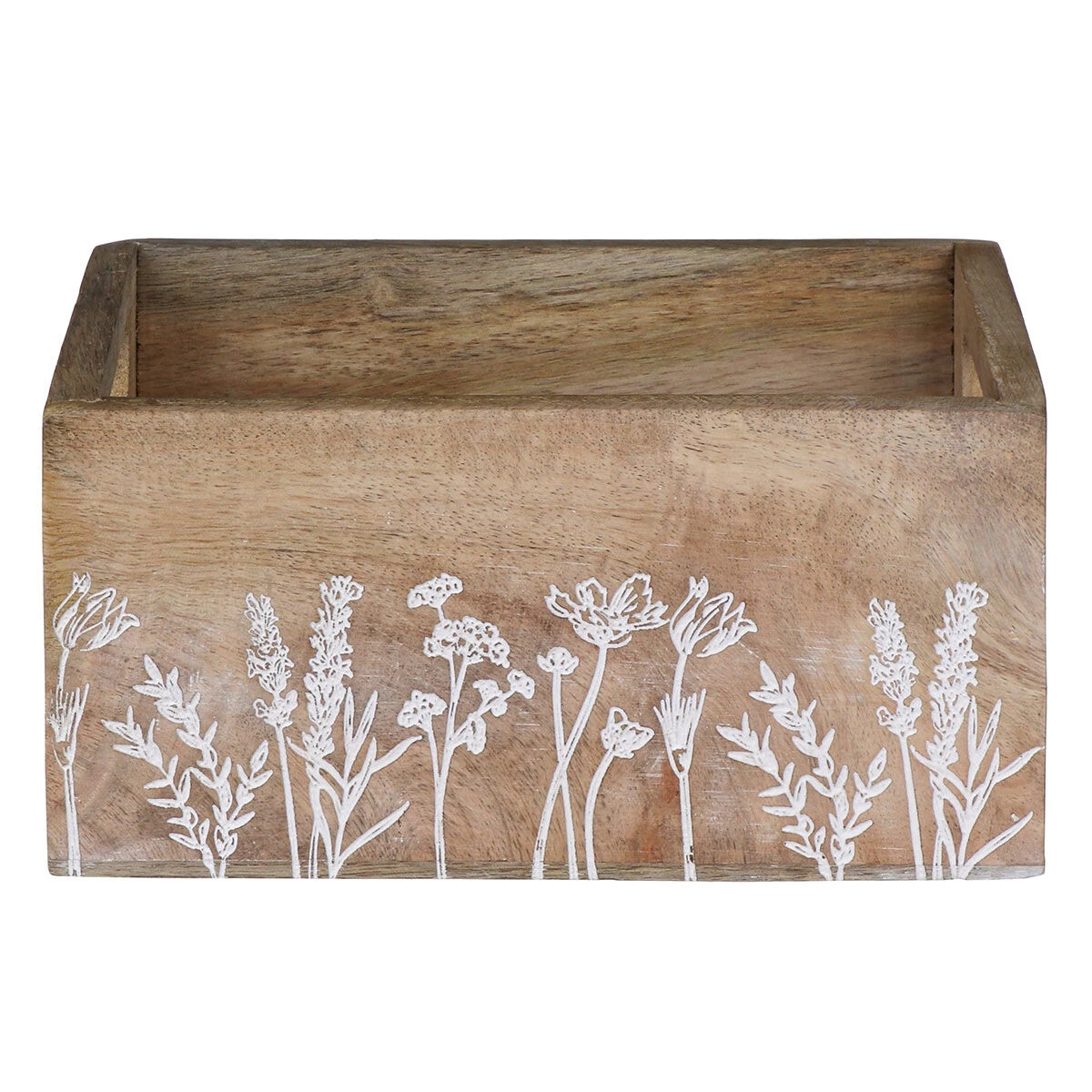 Transomnia Small Wooden Meadow Flowers Trug 6 Transomnia Small Wooden Meadow Flowers Trug - Image 4