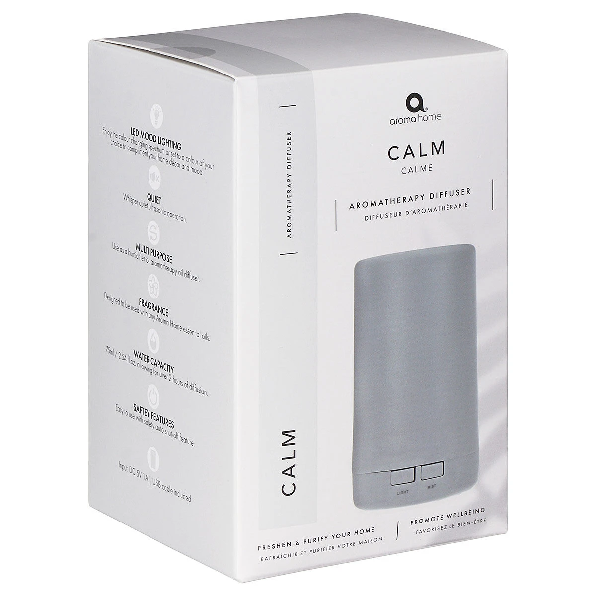 Aroma Home Calm Ultrasonic Aromatherapy USB Diffuser 5 Aroma Home Calm Ultrasonic Aromatherapy USB Diffuser - Image 3