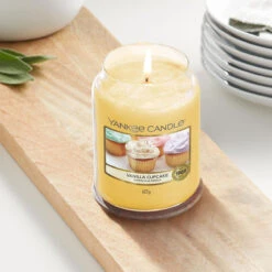 Yankee Candle Vanilla Cupcake Large Jar Candle 6 Yankee Candle Vanilla Cupcake Large Jar Candle -Campusgifts Shop vanilla cupcake large jar