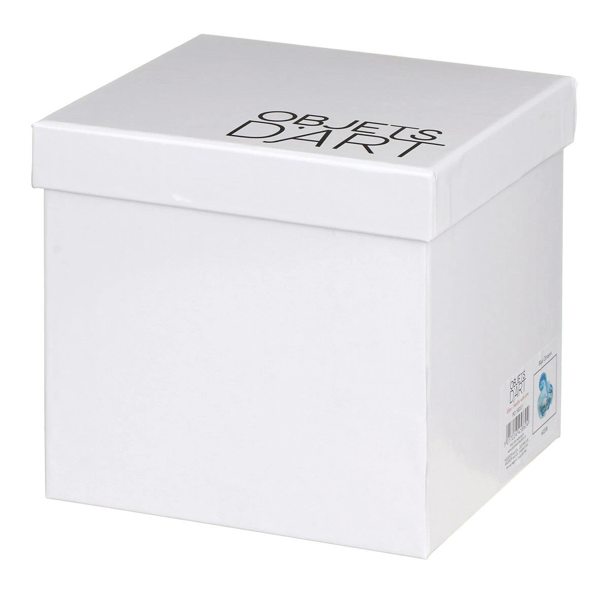 Widdop & Co Objets D’Art Blue Octopus On Rock Glass Figurine 6 Widdop & Co Objets D’Art Blue Octopus On Rock Glass Figurine - Image 4