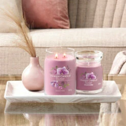 Yankee Candle Wild Orchid Signature Medium Jar Candle -Campusgifts Shop wild orchids signature collection lifestyle 2 1