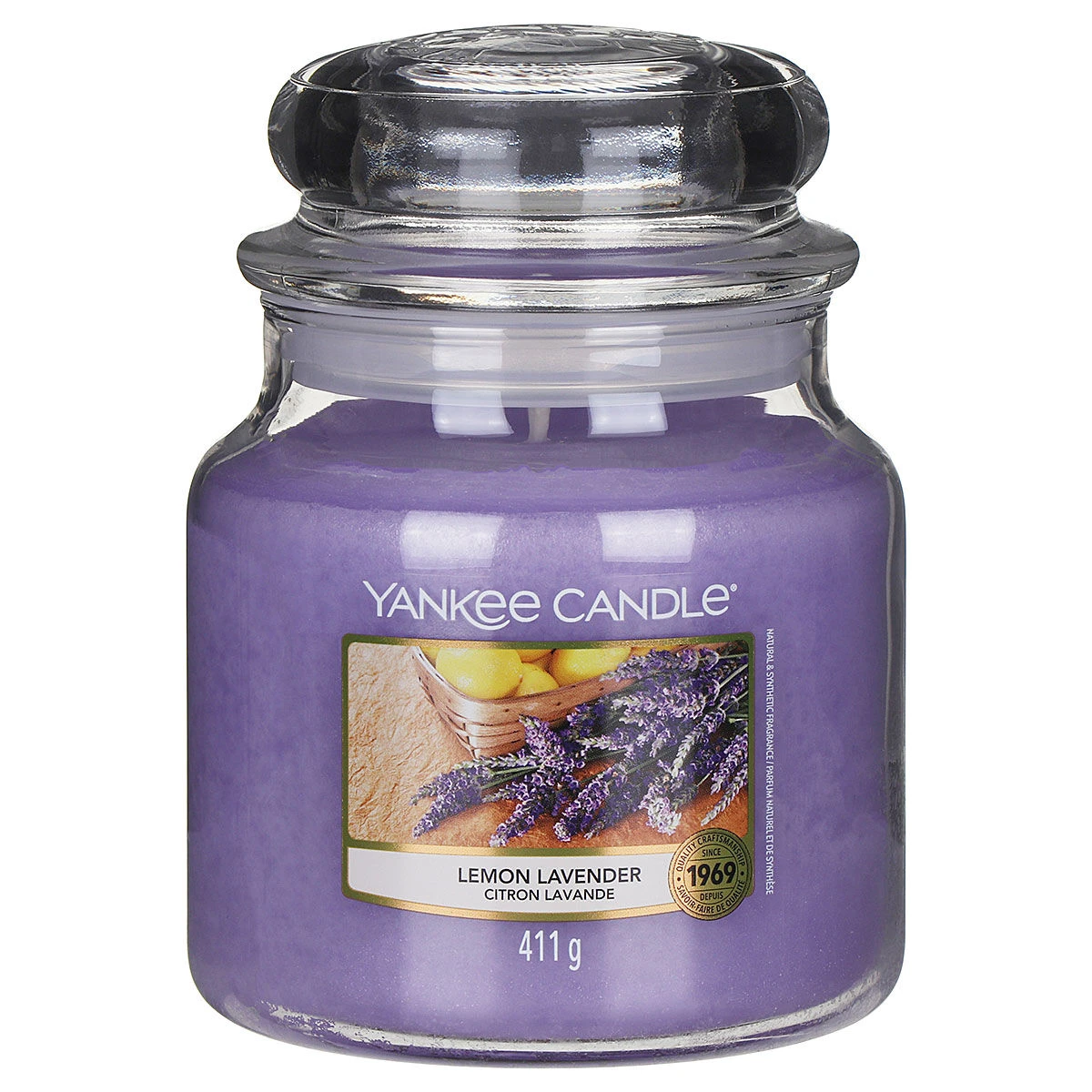Yankee Candle Lemon Lavender Medium Jar Candle 3 Yankee Candle Lemon Lavender Medium Jar Candle