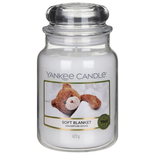 Yankee Candle Soft Blanket Large Jar Candle -Campusgifts Shop yankee candle 1173563e soft blanket large jar candle