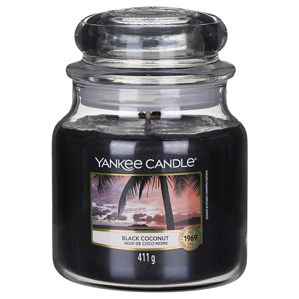 Yankee Candle Black Coconut Medium Jar Candle 3 Yankee Candle Black Coconut Medium Jar Candle