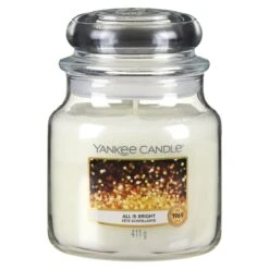 Yankee Candle All Is Bright Medium Jar Candle