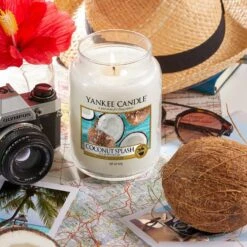 Yankee Candle Coconut Splash Large Jar Candle -Campusgifts Shop yankee candle 1577807e large jar coconut splash 02