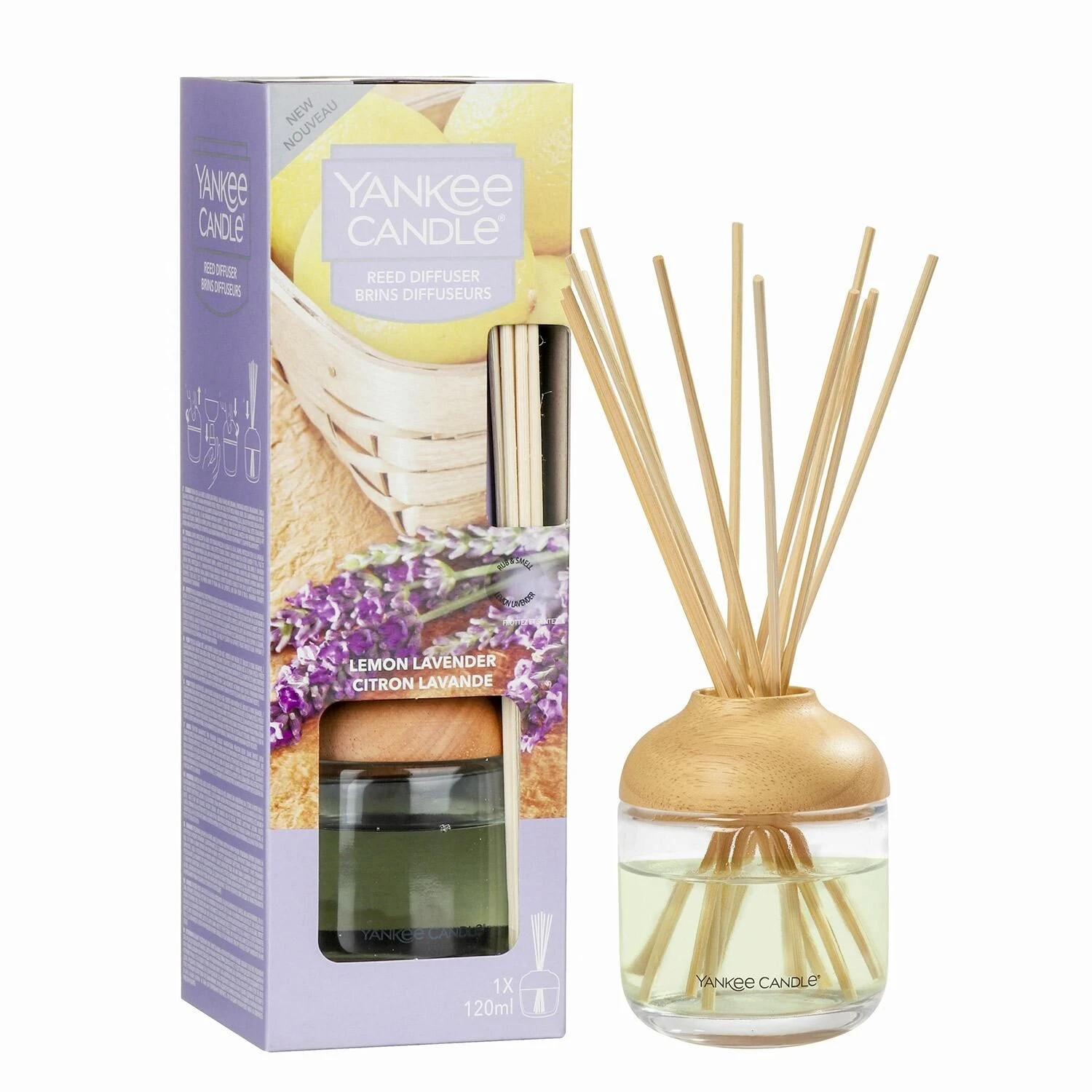 Yankee Candle Lemon Lavender Reed Diffuser 3 Yankee Candle Lemon Lavender Reed Diffuser