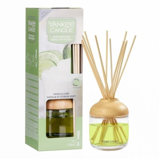 Yankee Candle Vanilla Lime Reed Diffuser -Campusgifts Shop yankee candle 1625222e vanilla lime reed diffuser 1