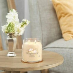 Yankee Candle Vanilla Cupcake Signature Medium Jar Candle -Campusgifts Shop yankee candle 1630003e vanilla cupcake signature medium jar candle lifestyle 2